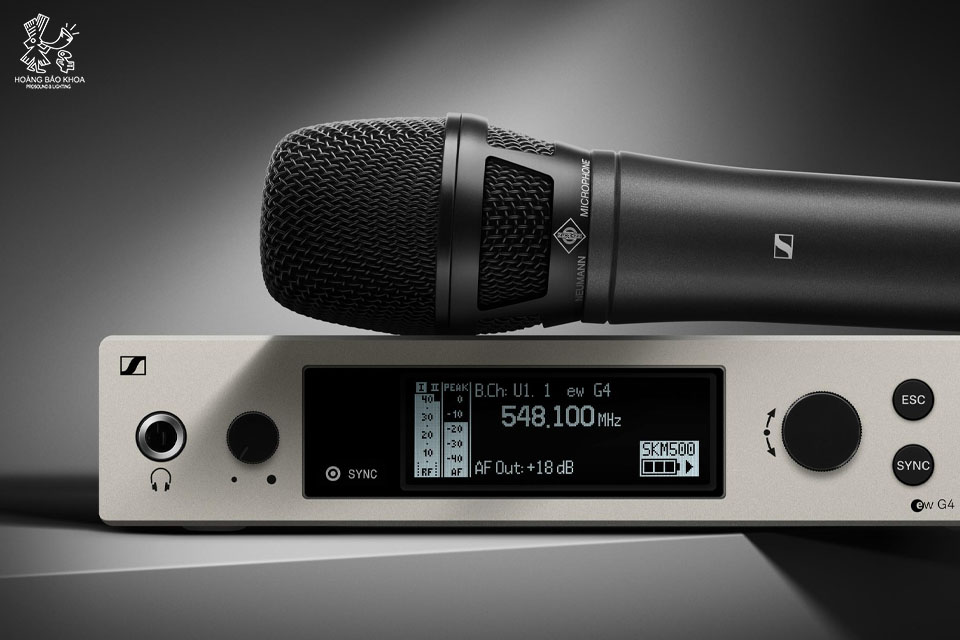 Top 5 bộ micro không dây Sennheiser đáng mua nhất 2025 - Sennheiser EW G4