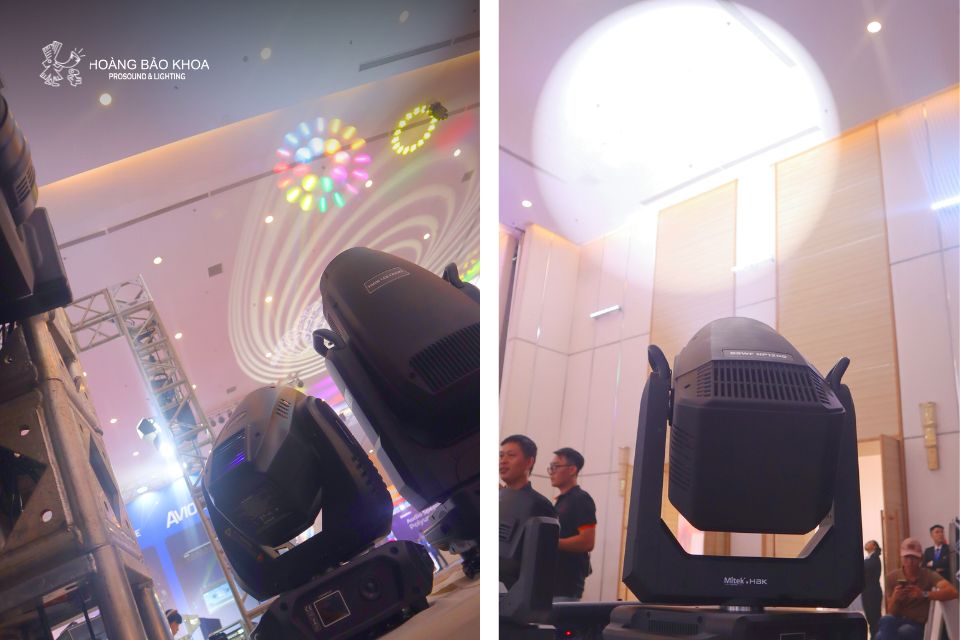 Gợi ý đèn giá rẻ cho karaoke - Chọn Mitek & HBK từ Hoàng Bảo Khoa