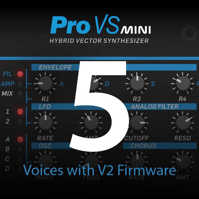 Hybrid Synthesizers Behringer PRO-VS MINI