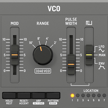 Analog Synthesizers Behringer MS-1 MK II-GY