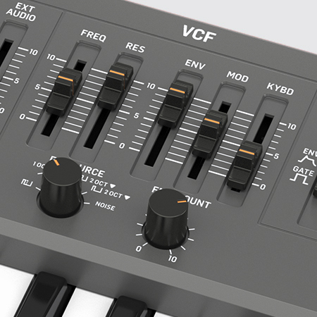 Analog Synthesizers Behringer MS-1 MK II-GY