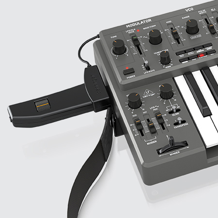 Analog Synthesizers Behringer MS-1 MK II-GY