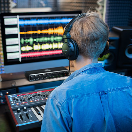 Analog Synthesizers Behringer MS-1 MK II-GY