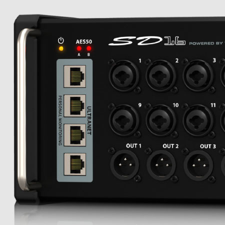 Stage Box 16 Output Behringer SD16, Ultranet, Aes 50