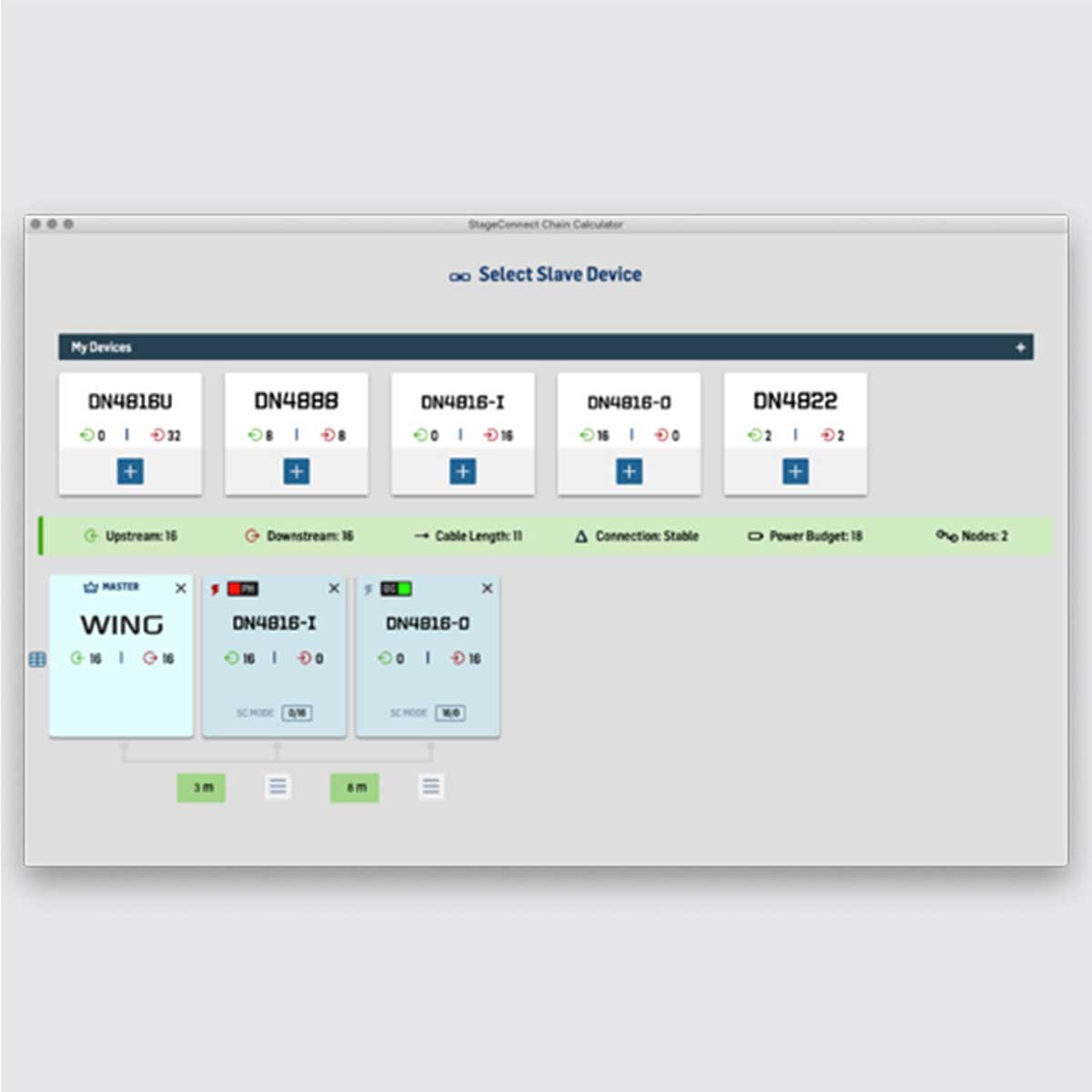 DN4816-I Stage Box Midas