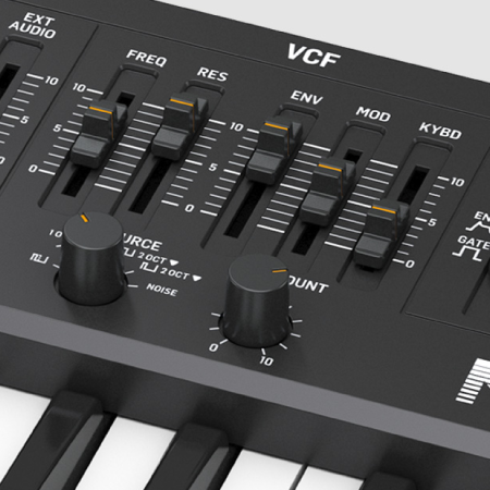 MS-1-BK Analog Synthesizer Behringer