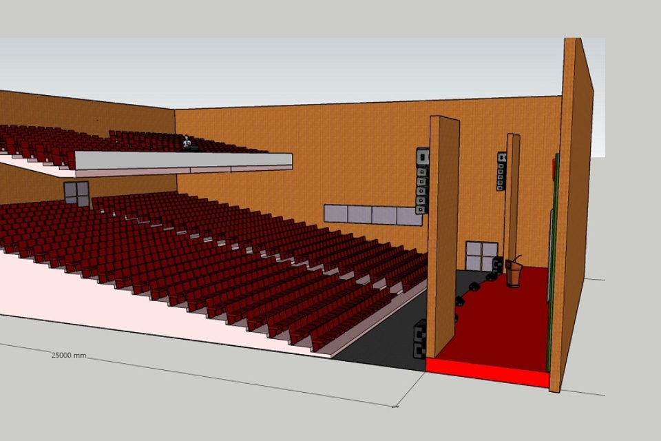 Professional conference audio system design, optimized performance