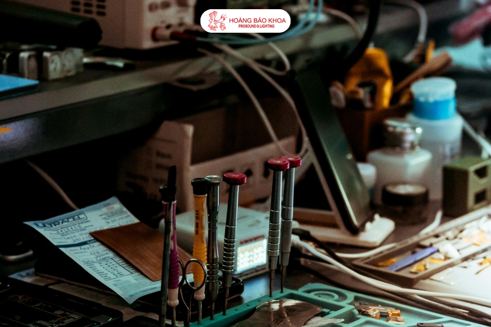 Fixing Sennheiser microphone interference | Warranty service at Hoang Bao Khoa