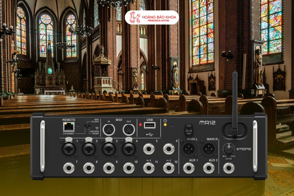 Mixer cho nhà thờ: Analog hay Digital?