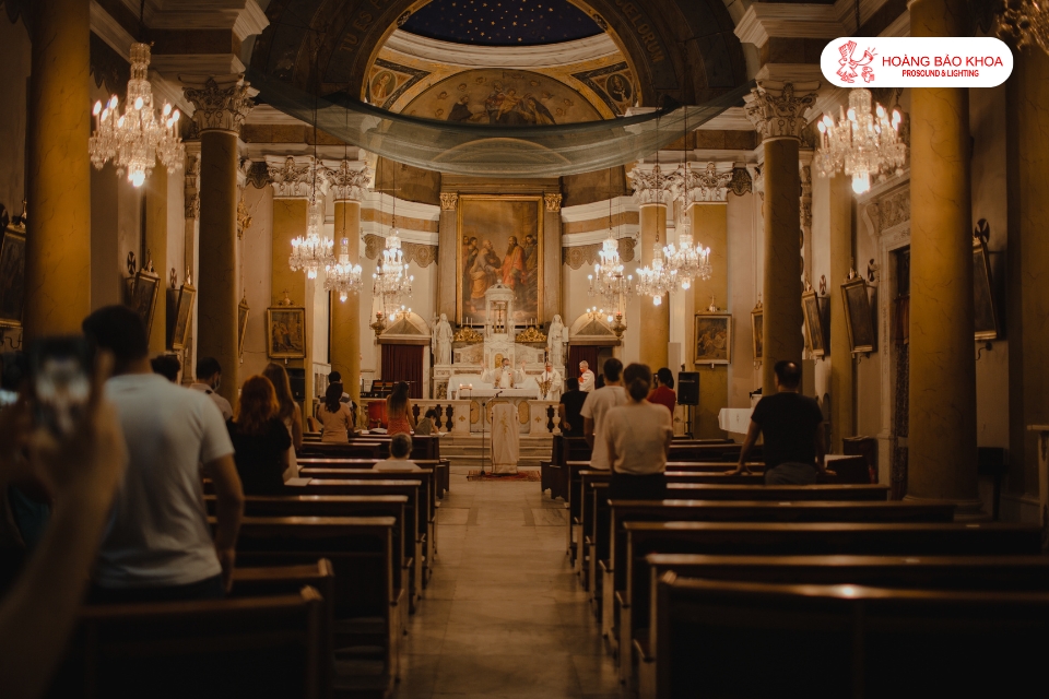 Why do church sound systems often experience feedback?