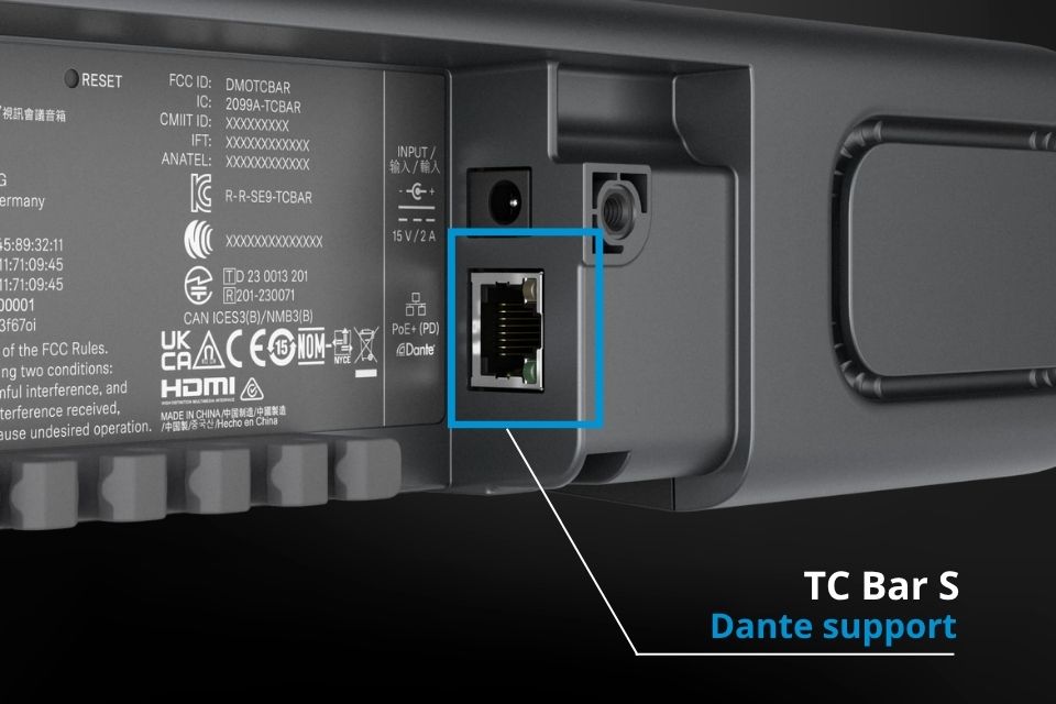 Sennheiser TC Bar Dante và Control Cockpit: Tích hợp vào hệ thống hội nghị như thế nào?