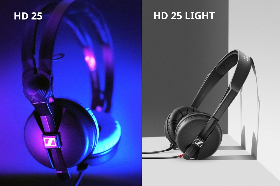 So Sánh Sennheiser HD 25 Và HD 25 Light: Nên Chọn Mẫu Nào?