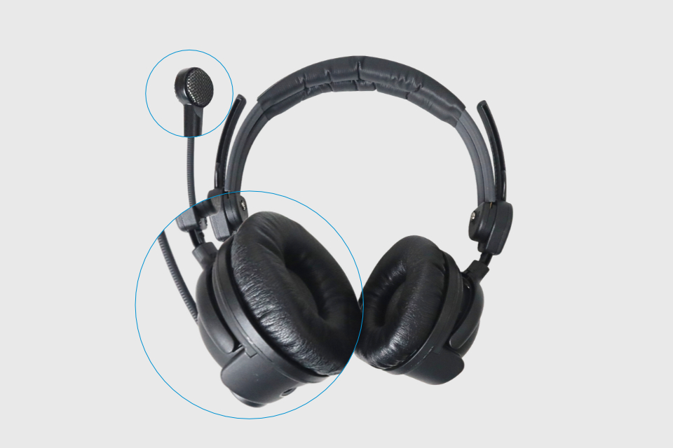 Sennheiser HME 26 Tai Nghe Kèm Micro Chuyên Dụng Cho Phát Thanh Và Truyền Hình