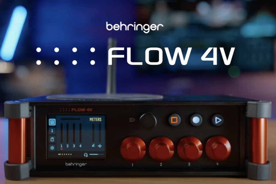 Behringer Flow 4V - Giải pháp tích hợp cho livestream và quay phim