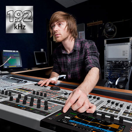 Crystal Clear Signal Path at 192 kHz 