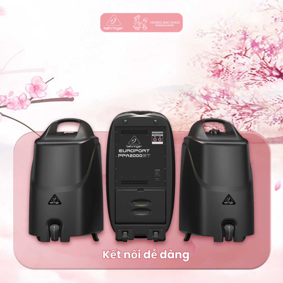 Dễ kết nối và vận hành