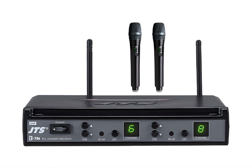 E-7Du/E-7TH *2 Bộ microphone dynamic không dây JTS