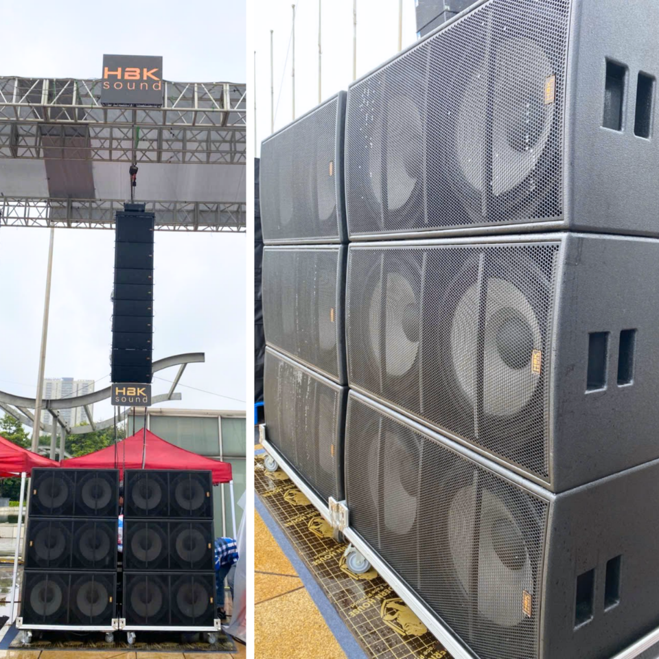 Hệ thống HBK SOUND tại Plase Show Hà Nội 2025