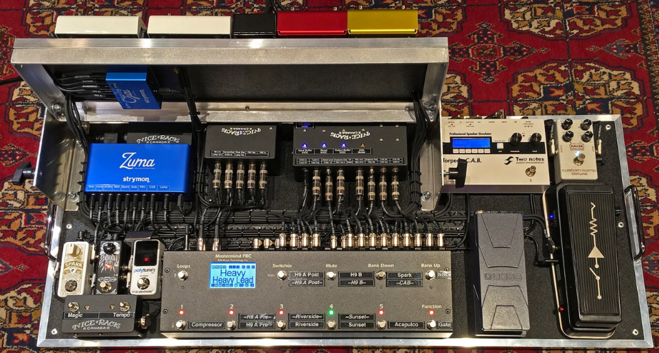 The "Tone Suck" Phenomenon in Long Pedalboard Systems