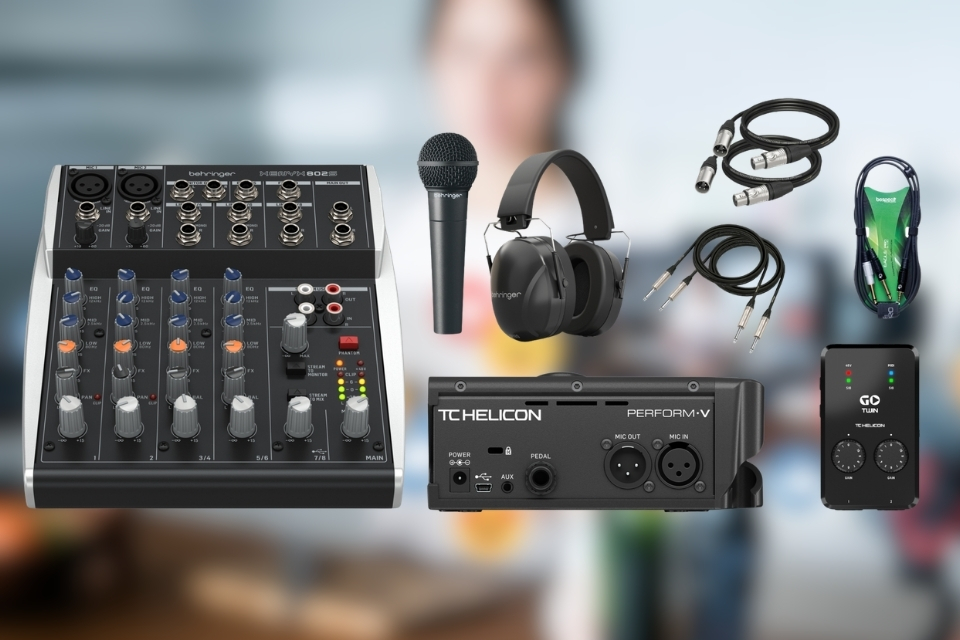 Hoàng Bảo Khoa Cung Cấp Bộ Livestream Đồng Bộ Kèm Đầy Đủ Dây Kết Nối