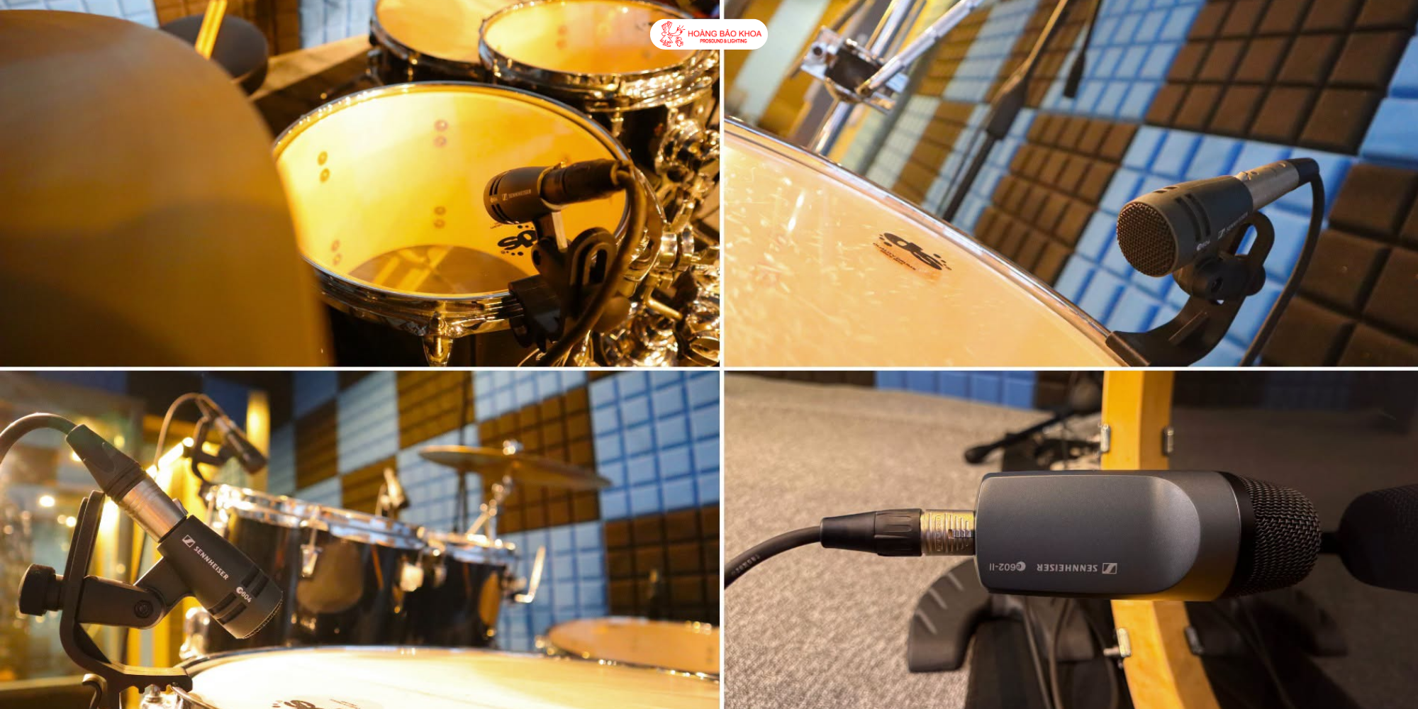 Micro trống Sennheiser