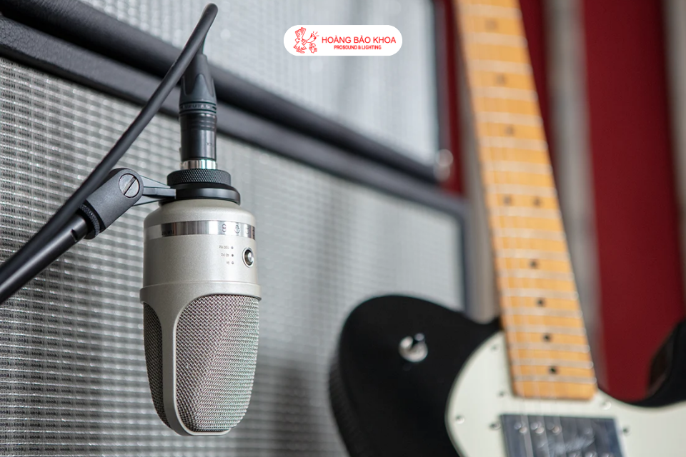 Năm hướng thu đáp ứng nhiều tình huống recording