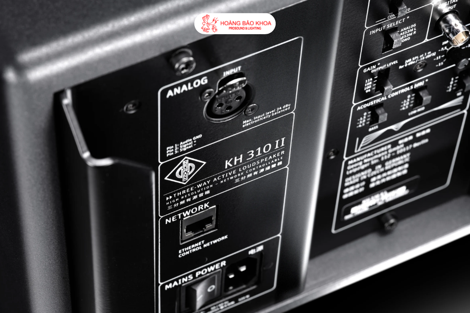Neumann KH 310 and Its Three-Way Design