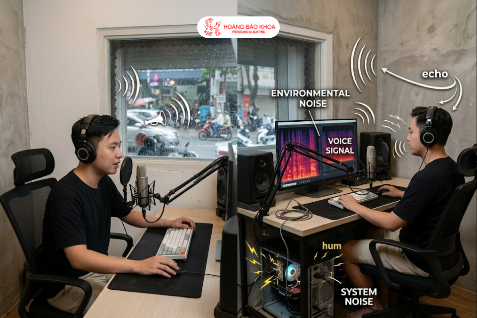 Common Causes of Noise in a Home Livestream Studio