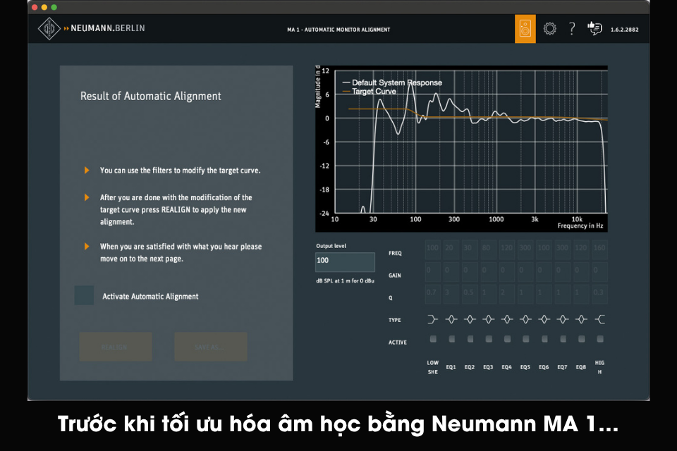 Tối ưu âm học phòng với Neumann MA 1