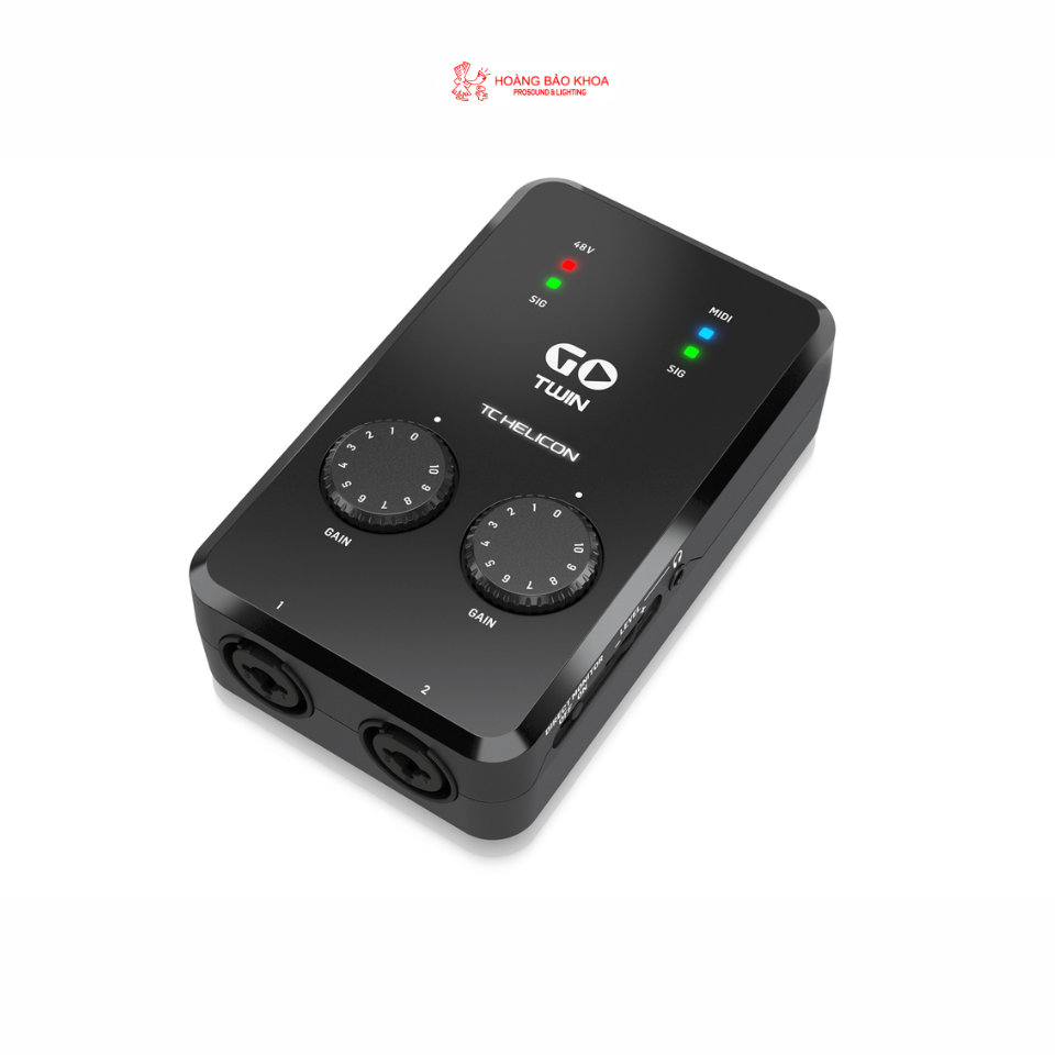 TC Helicon GO TWIN - A Professional Mobile Livestream Studio Solution