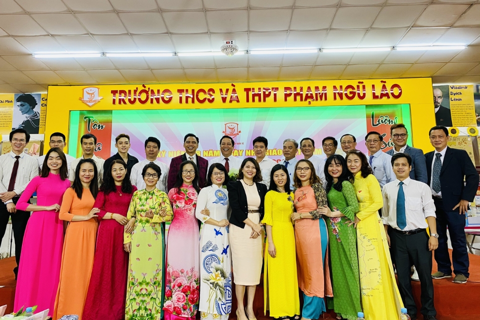 Trường THCS & THPT Phạm Ngũ Lão tin tưởng lựa chọn Hoàng Bảo Khoa