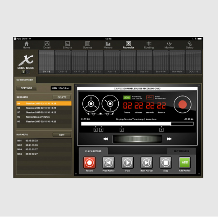 X-LIVE Makes Multi-Tracking a Breeze