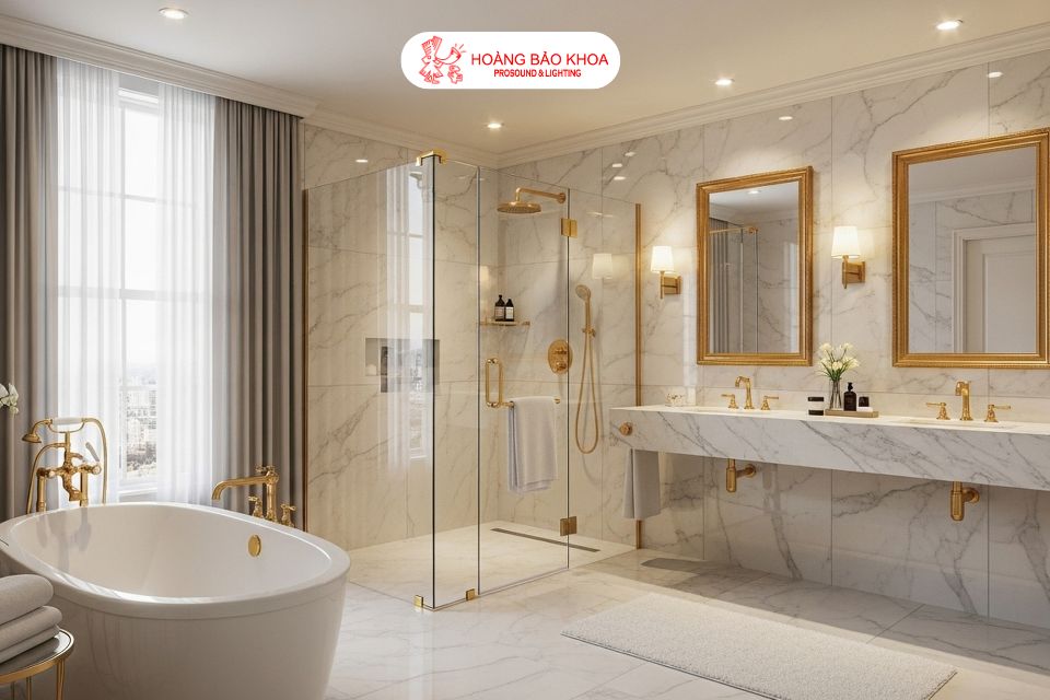 Hệ thống âm thanh ánh sáng cho khách sạn - Tiêu chí chọn đúng