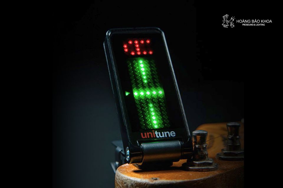 TC Electronic UniTune Clip Noir - Official Guitar Tuner