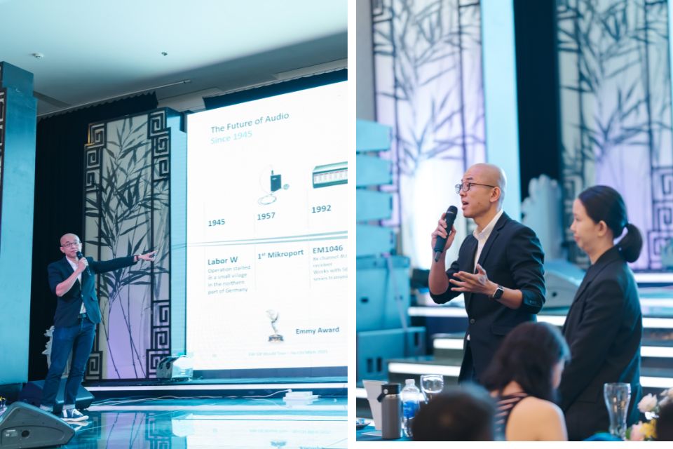 Workshop EW-DX - Chia sẻ từ chuyên gia Sennheiser