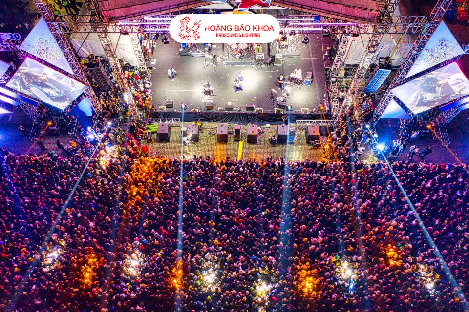 The role of line array systems in modern large-scale stage sound reinforcement