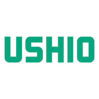 Brand logo: USHIO