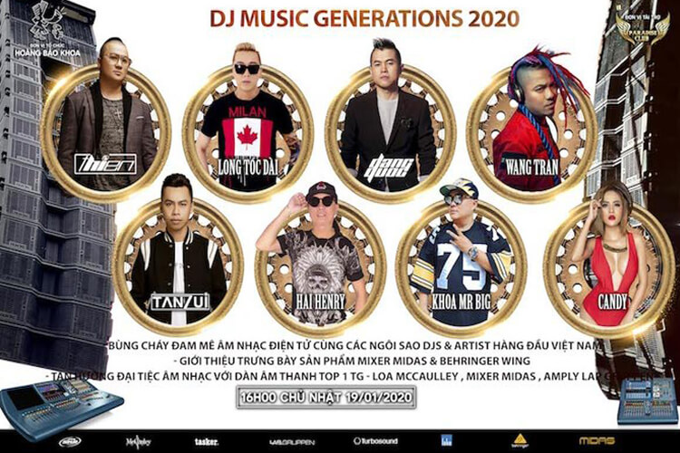 A music fest to honor Vietnamese music and DJ 2020