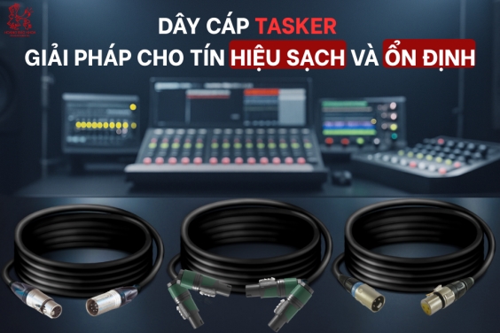 Công Nghệ Chống Nhiễu Trong Dây Cáp Tasker – Giải Pháp Cho Tín Hiệu Sạch Và Ổn Định