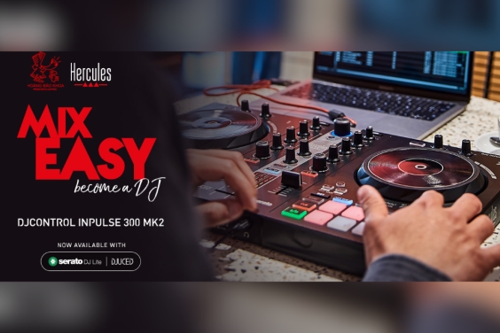 Hercules DJControl Inpulse 300 MK2 – Bước vào thế giới DJ dễ dàng hơn bao giờ hết