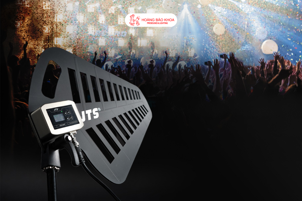 JTS Wireless Microphone Coverage Expansion Solutions for Large Venues