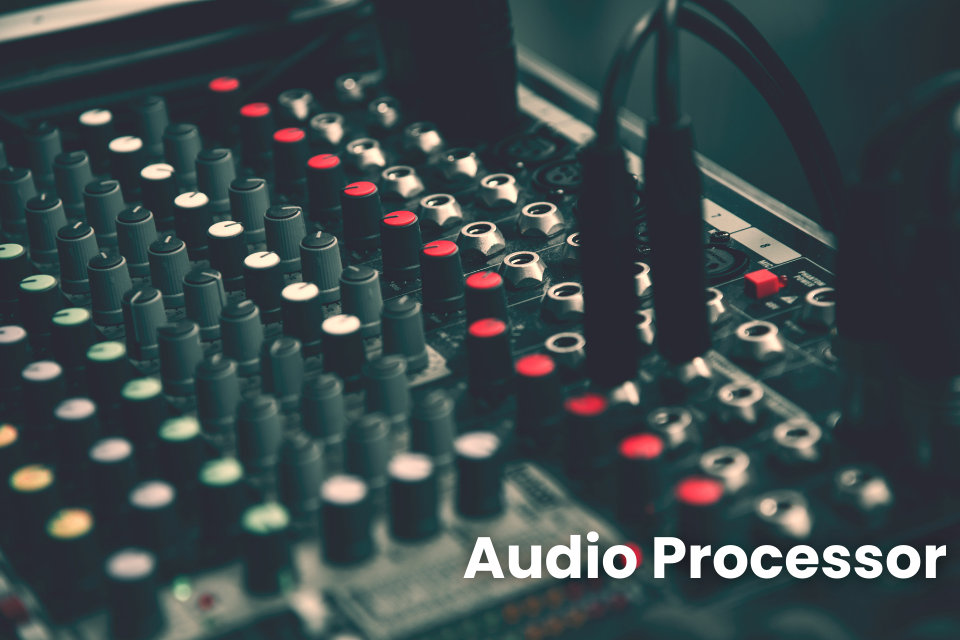 Signal Processor For Studio, Conference And Livestream