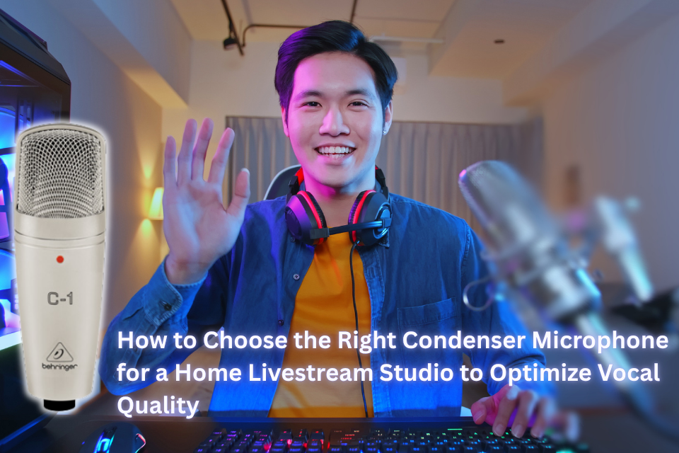 How to Choose the Right Condenser Microphone for a Home Livestream Studio to Optimize Vocal Quality