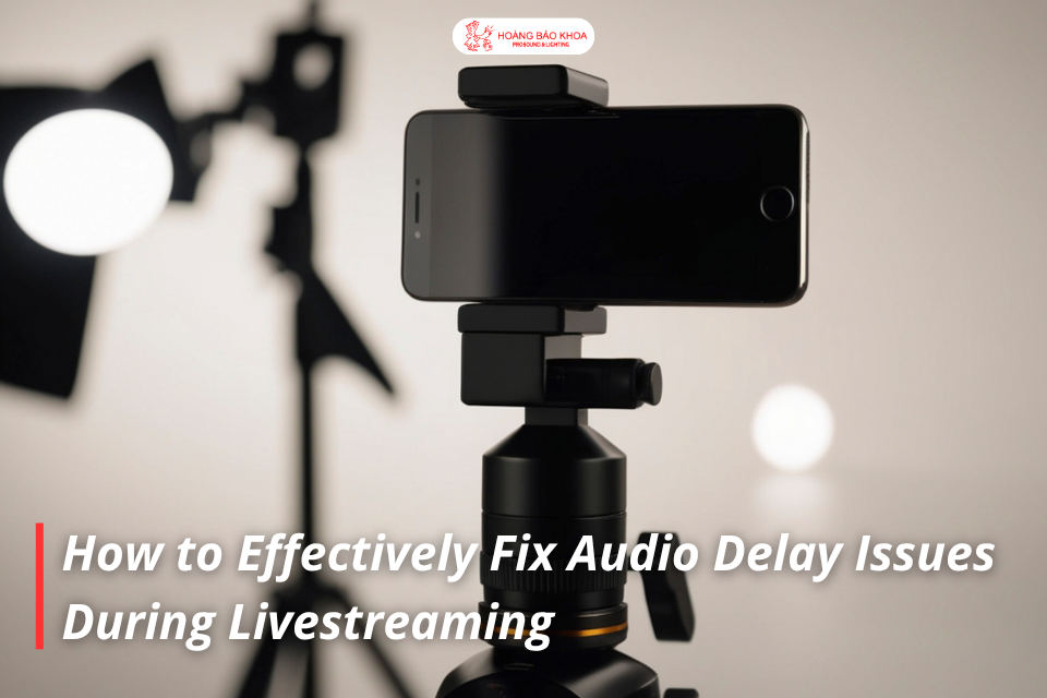 How to Effectively Fix Audio Delay Issues During Livestreaming