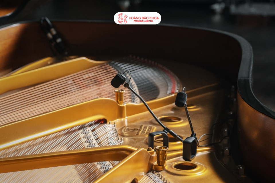Neumann MCM Giải Pháp Micro Kẹp Trống Gọn Nhẹ Cho Sân Khấu