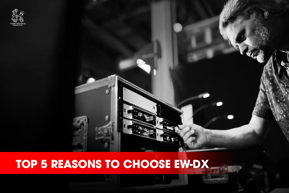 Top 5 Reasons to Choose EW-DX | Wireless Microphone for Professional Audio Systems