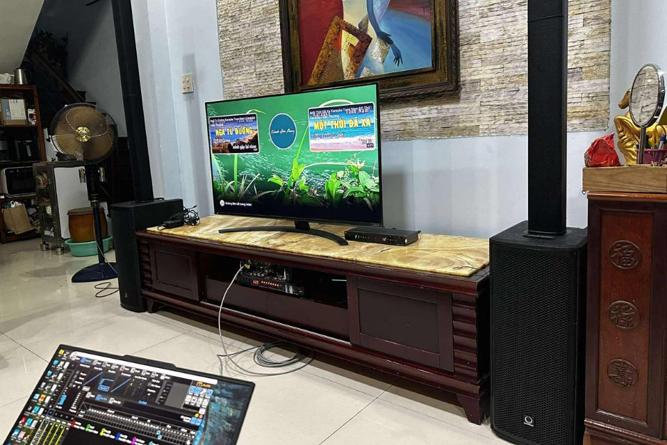 Lắp đặt dàn âm thanh karaoke gia đình: Giải pháp gọn gàng và dễ dùng