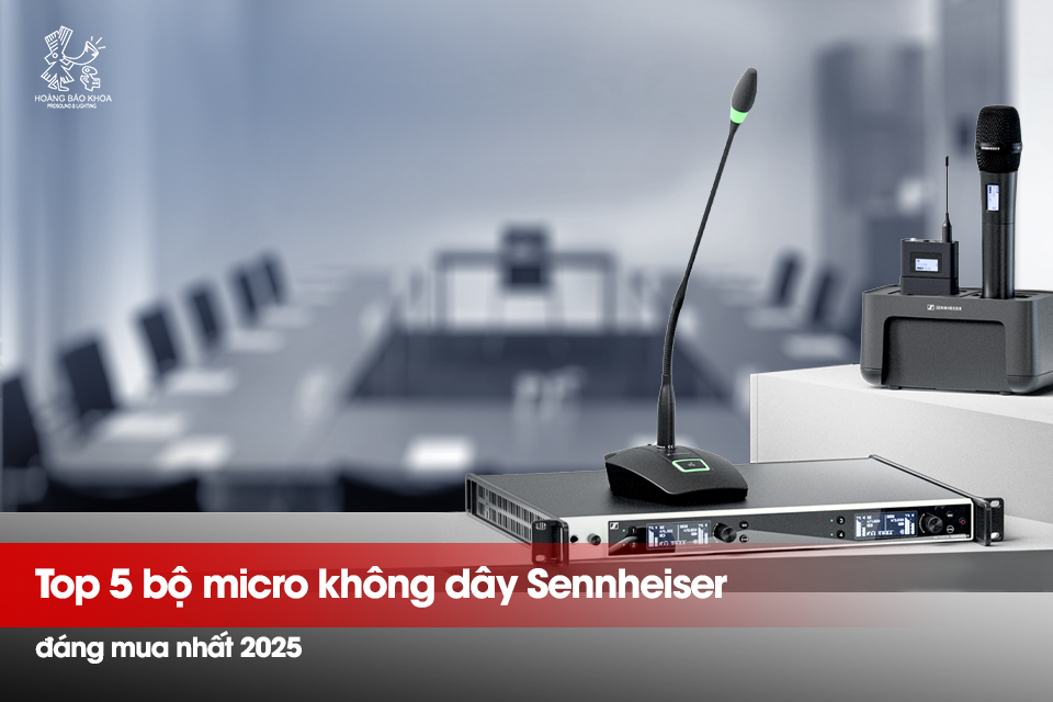 Micro Cổ Ngỗng Cho Hệ Thống EW-DX - Giải Pháp Hội Thảo Chuyên Nghiệp