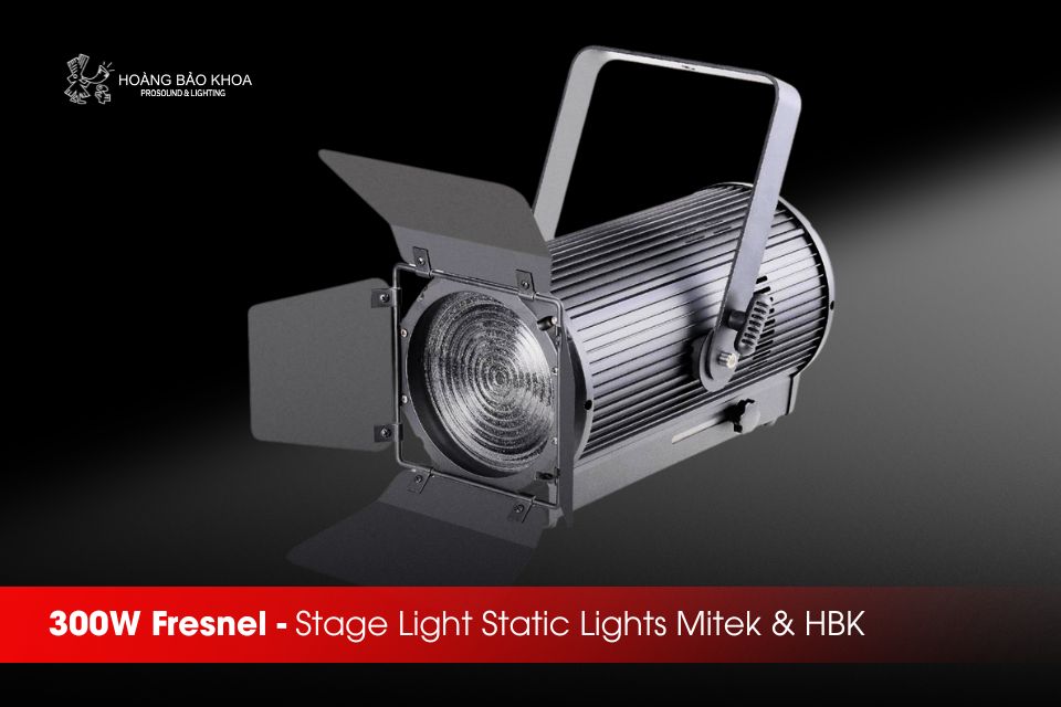 300W Fresnel - Stage Light Static Lights Mitek & HBK