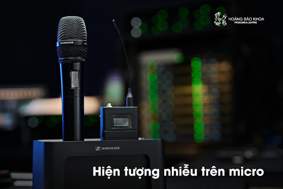 FAQs Sennheiser | Hiện tượng nhiễu trên micro khi sử dụng bộ phát không dây số